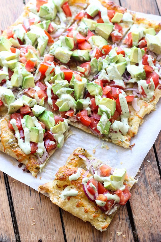 Avacado Pizza