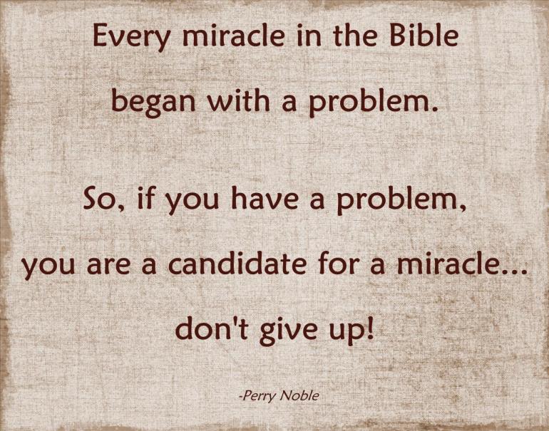 Candidate for a Miracle